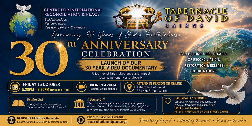 30th anniversary celebration, 16 October 2026